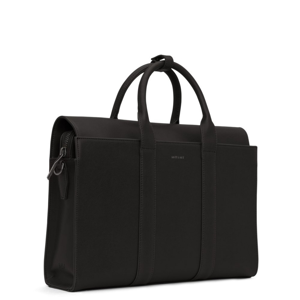 Vegan leather laptop work bag